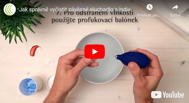 Údržba sluchadla Phonak